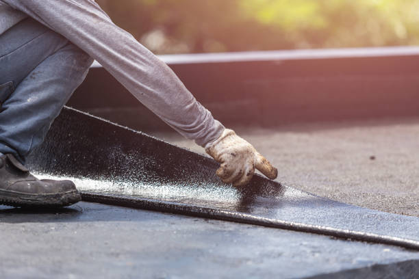 Professional Emergency Waterproofing technician working in Pleasant Hill, PA